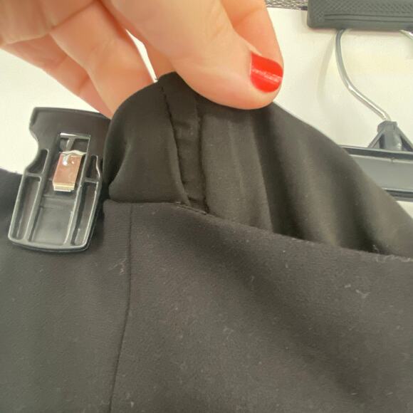 French Connection Women's Black Whisper Mini Dress With Tulle Size 4 NEW $158 - Picture 13 of 15